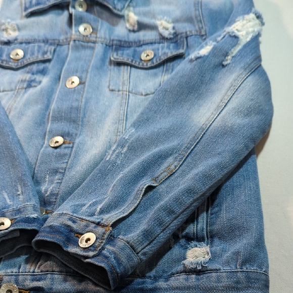 Cavalini Light Blue Denim Jacket - Picture 5 of 14